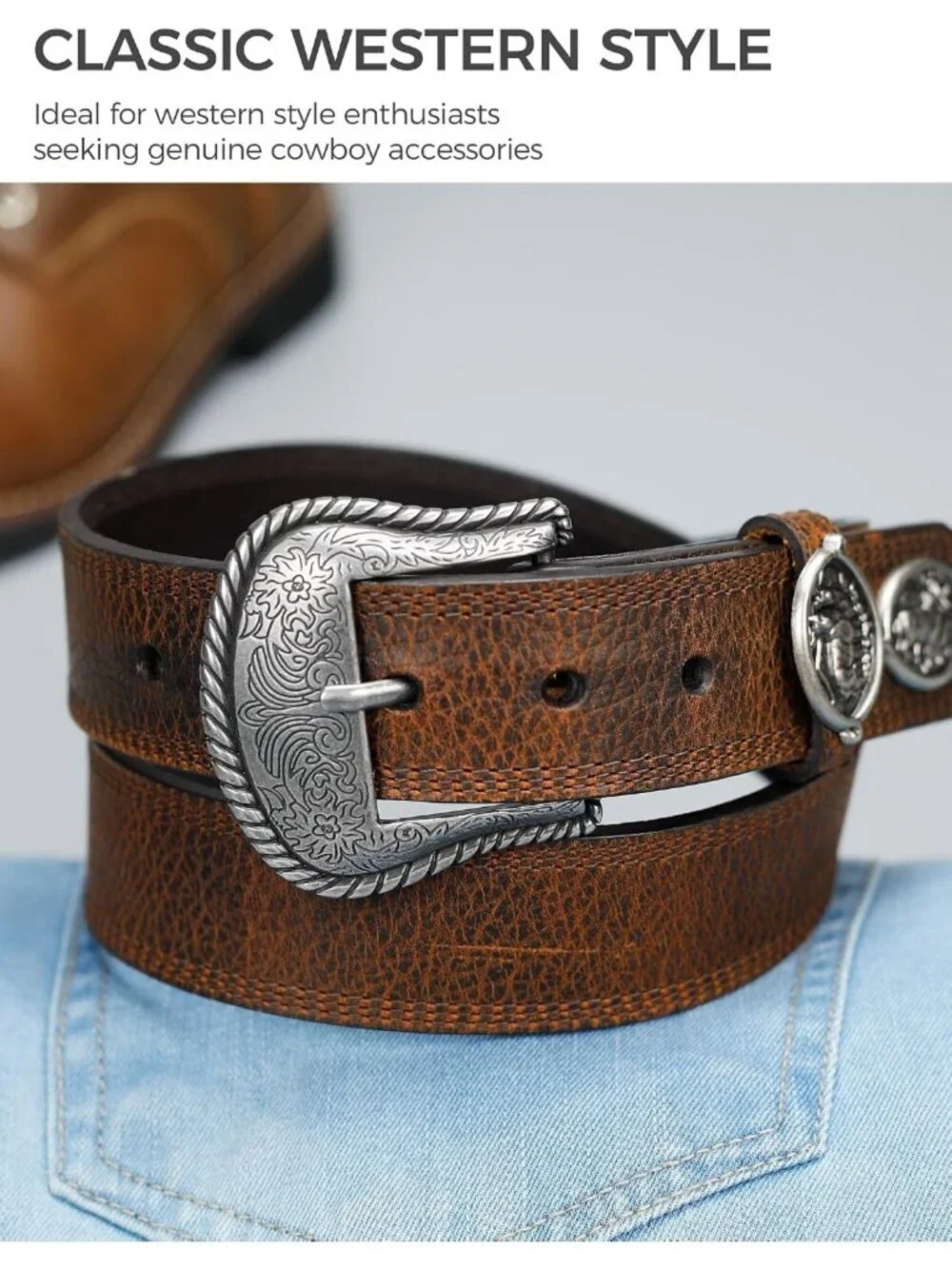 N/A men western